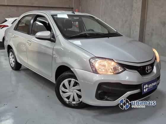 TOYOTA ETIOS 1.5 XS SEDAN 16V FLEX 4P MANUAL TOYOTA ETIOS 1.5 XS SEDAN 16V FLEX 4P MANUAL